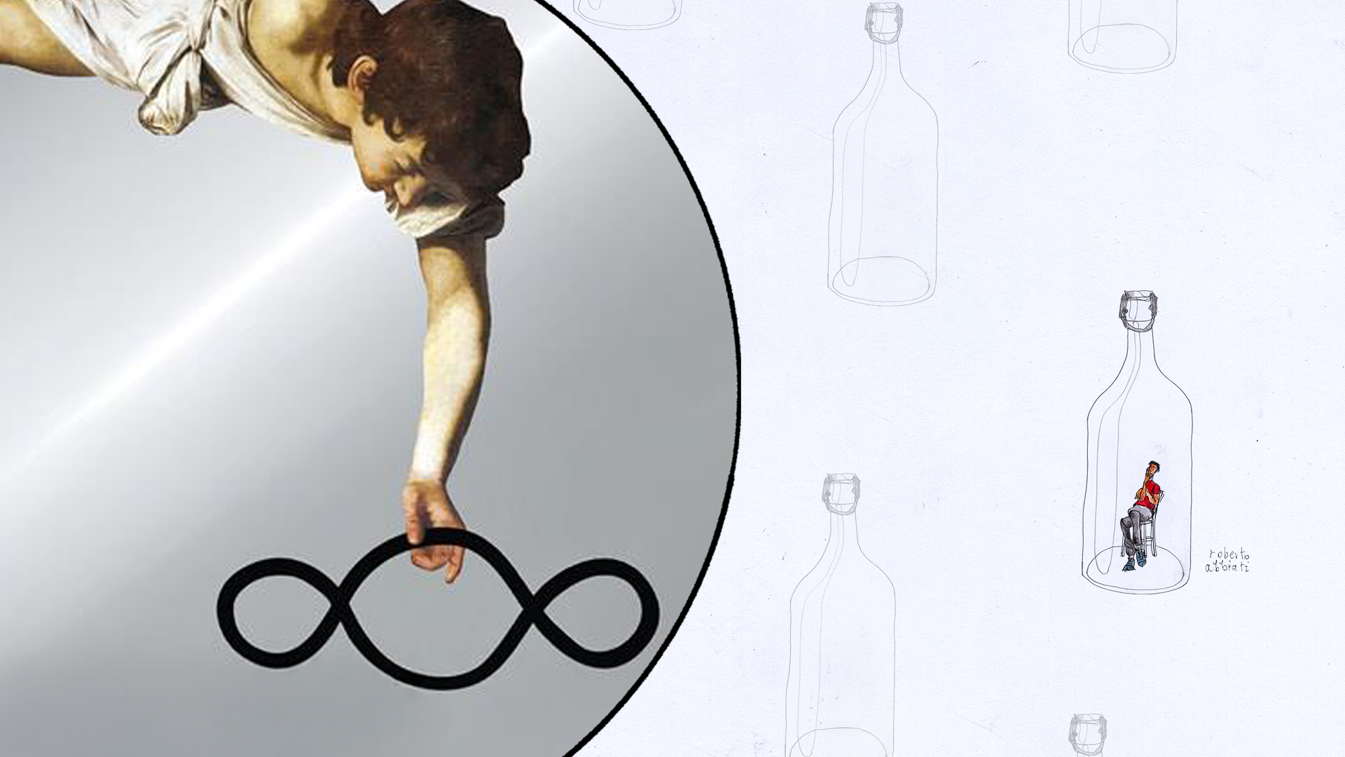 la vita è uno specchio